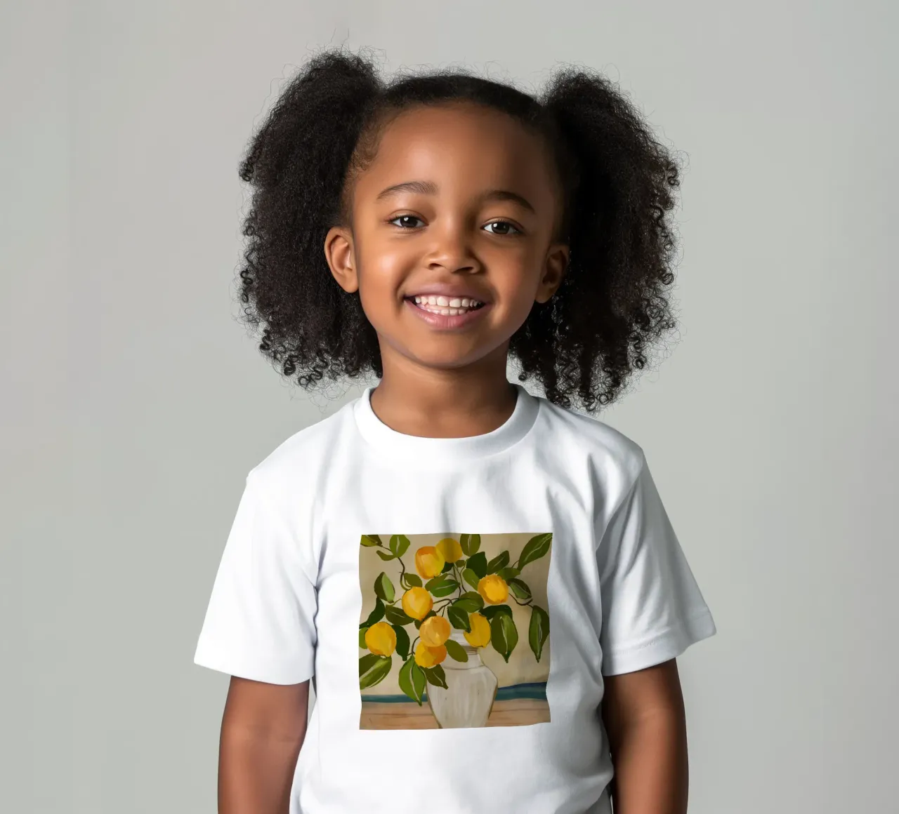 Lemon Tree Branch kids t-shirt by ThingDesign