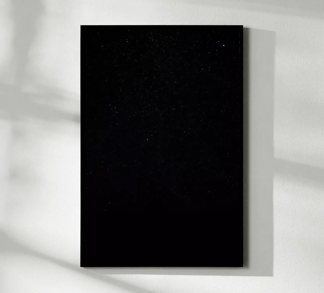Look at the Stars 3 poster con telaio in legno da Nur Mut