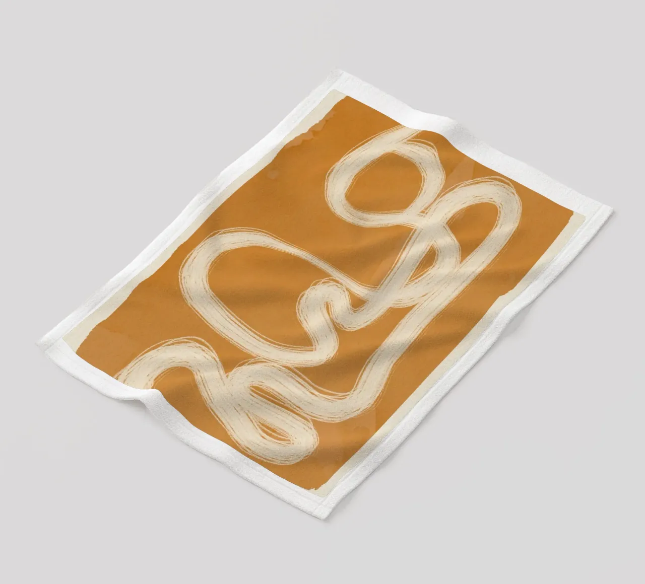Abstract Line 31 fleece blanket by ThingDesign