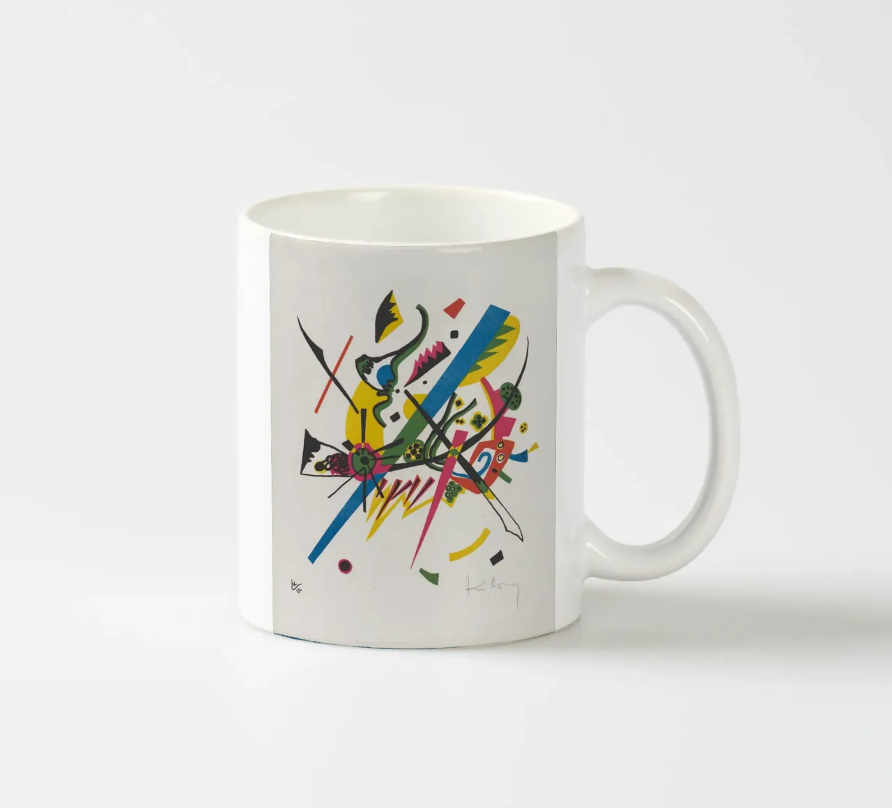 Wassily Kandinsky - Petits mondes I mug en céramique de William Store
