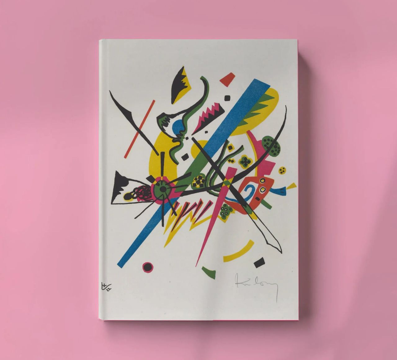 Wassily Kandinsky - Small Worlds I notebook by William Store