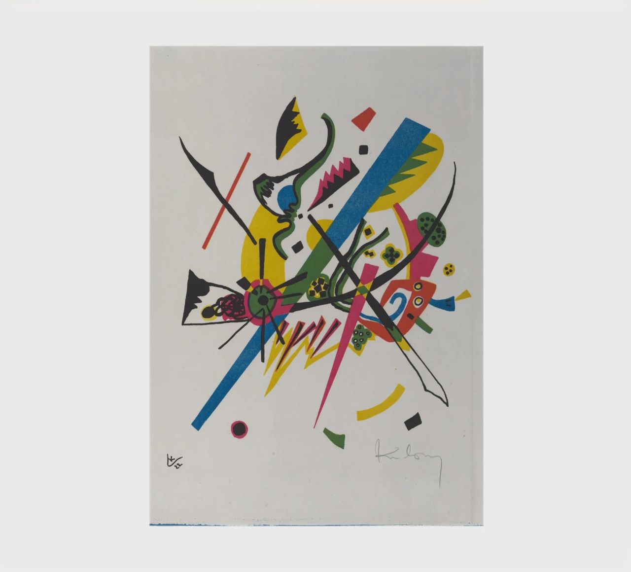 Wassily Kandinsky - Small Worlds I notebook by William Store