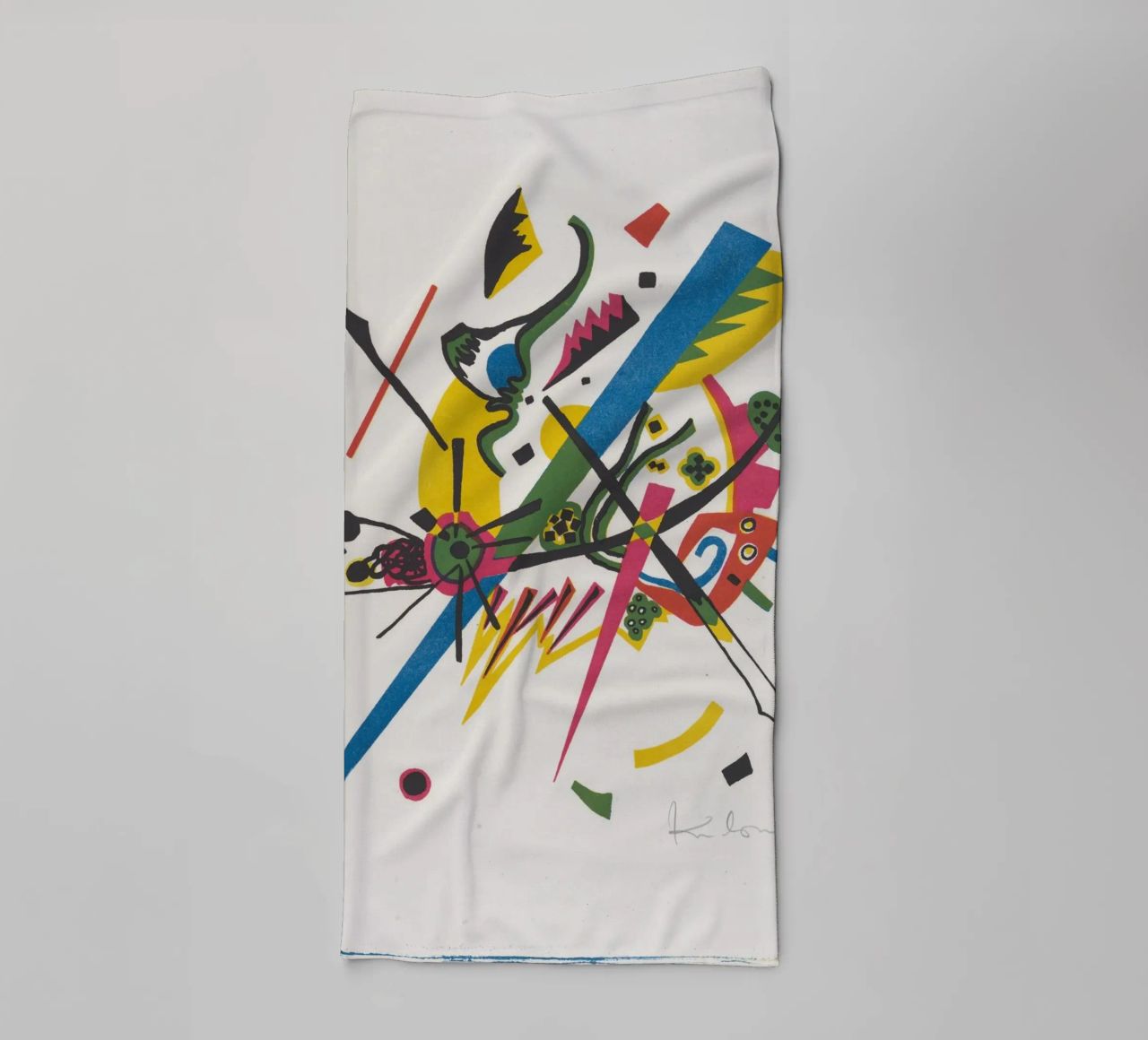 Wassily Kandinsky - Small Worlds I towel by William Store