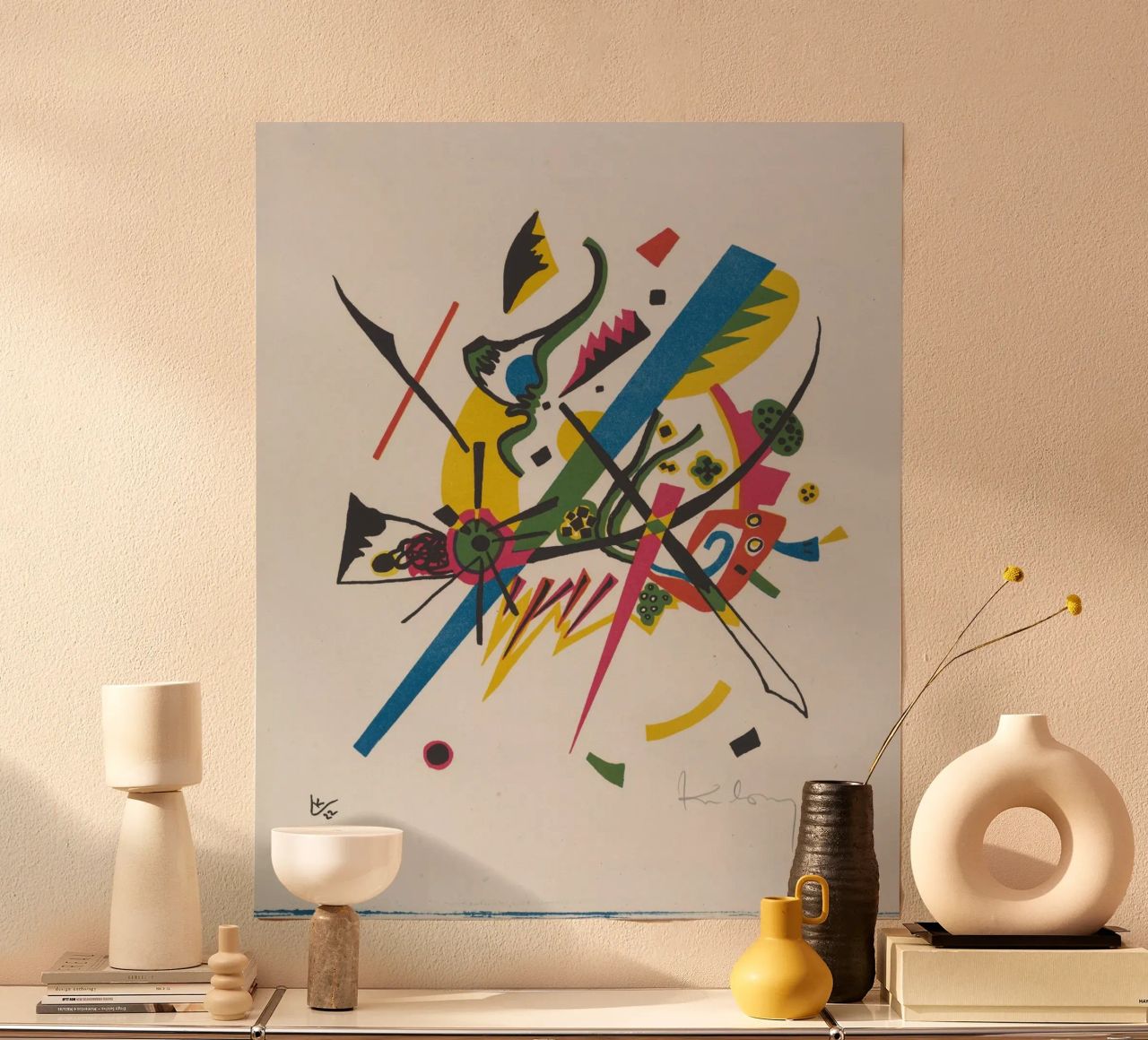 Wassily Kandinsky - Small Worlds I poster by William Store