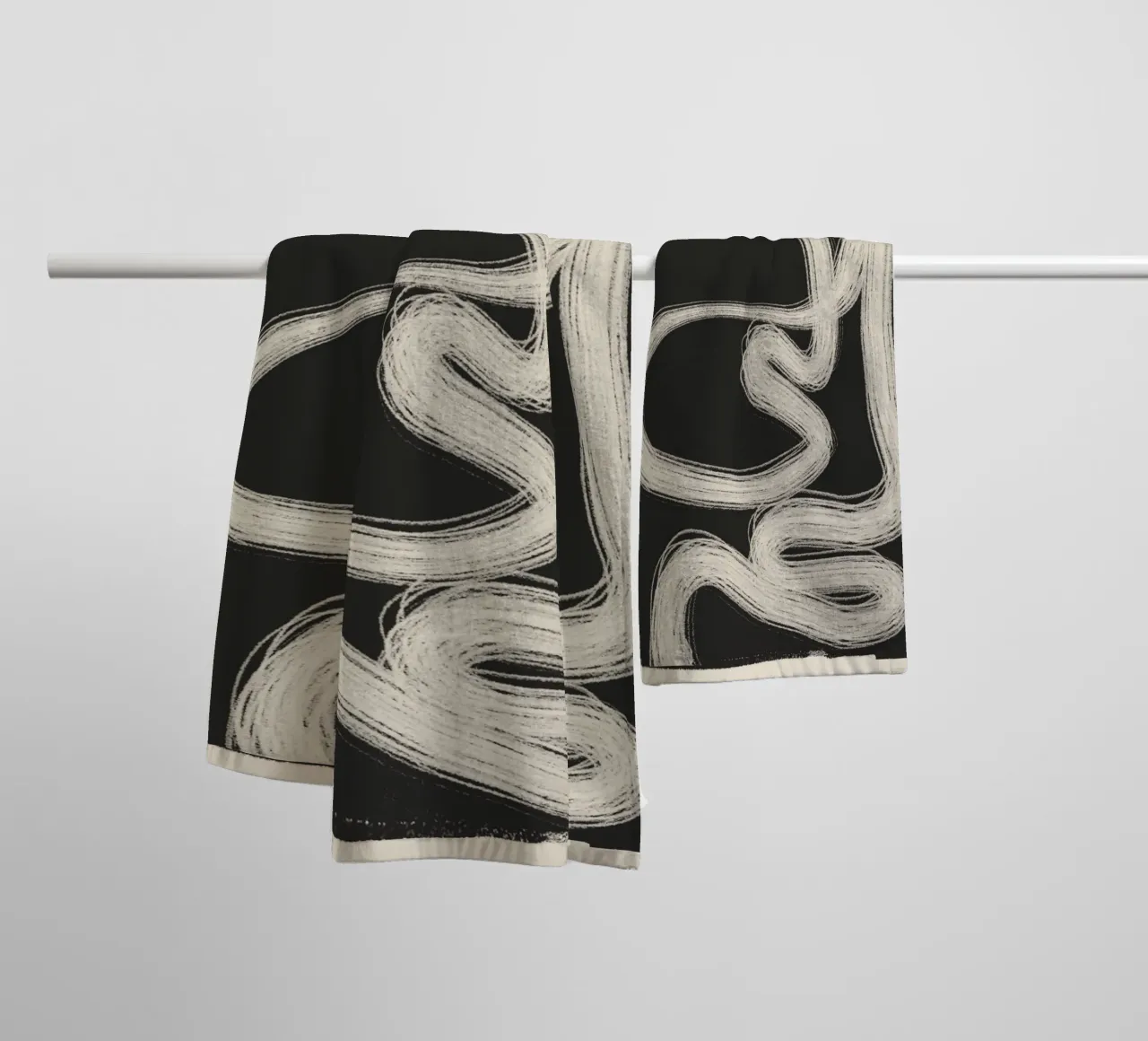 Abstract line 30 towel by ThingDesign
