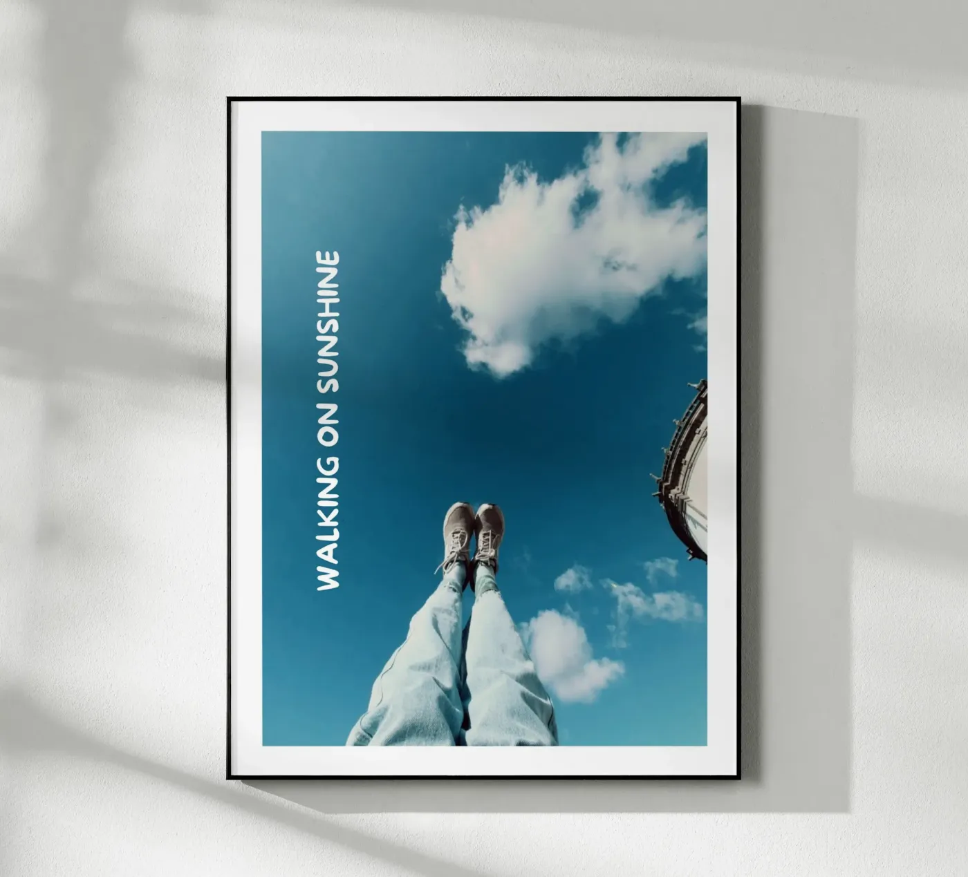 Walking on Sunshine plexiglass da Tabea Jule