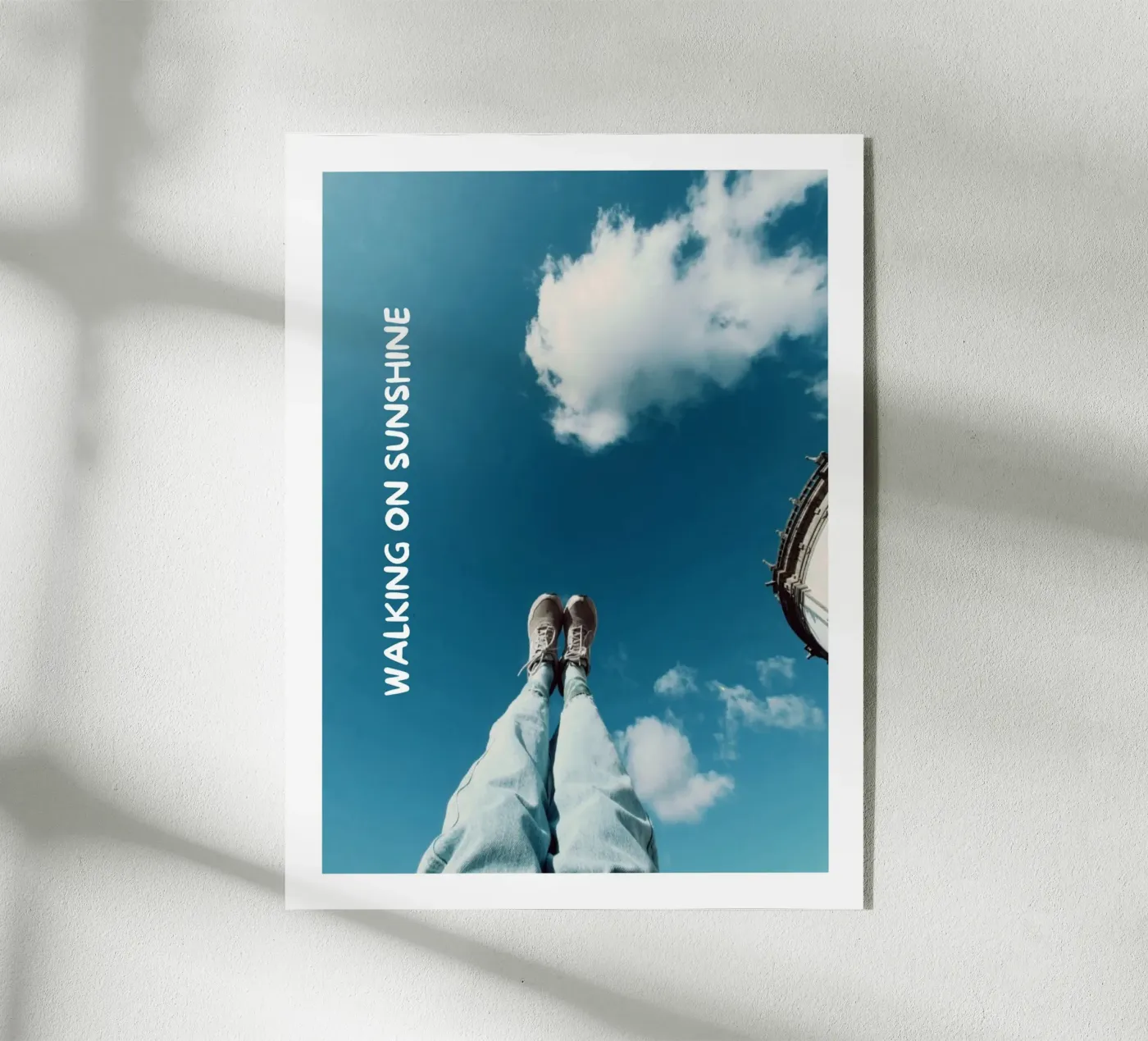 Walking on Sunshine plexiglass da Tabea Jule