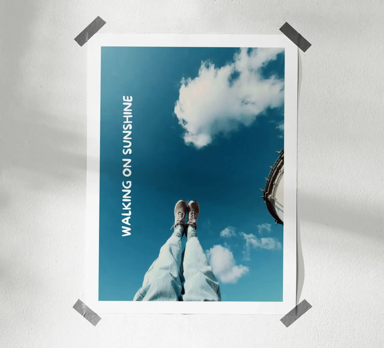 Walking on Sunshine poster da Tabea Jule