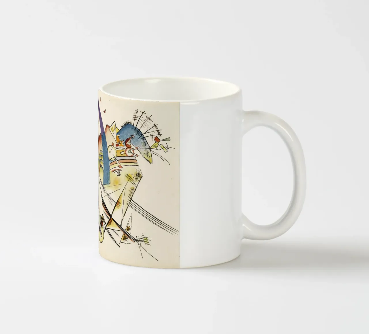 Wassily Kandinsky - Untitled ceramic mug by William Store