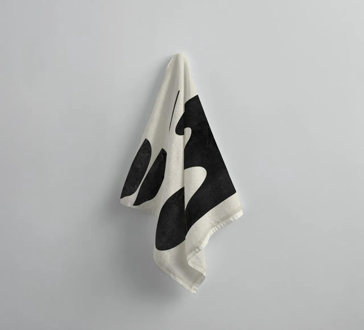 Modern Abstract Minimal Shapes 188 towel by ThingDesign