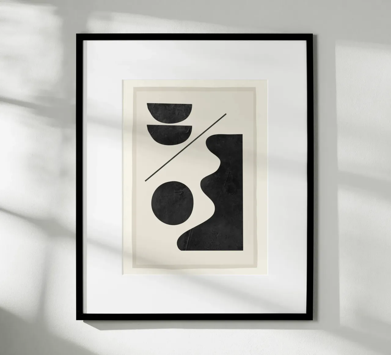 Forme astratte moderne e minimali 188 poster da ThingDesign
