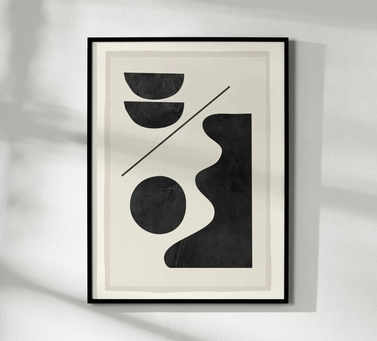 Forme astratte moderne e minimali 188 poster da ThingDesign