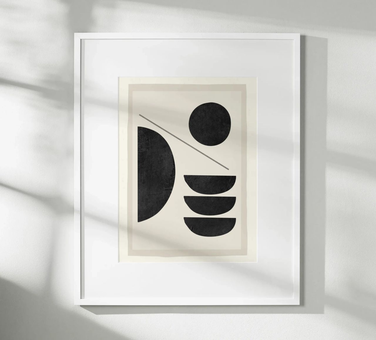 Forme astratte moderne e minimali 187 poster da ThingDesign