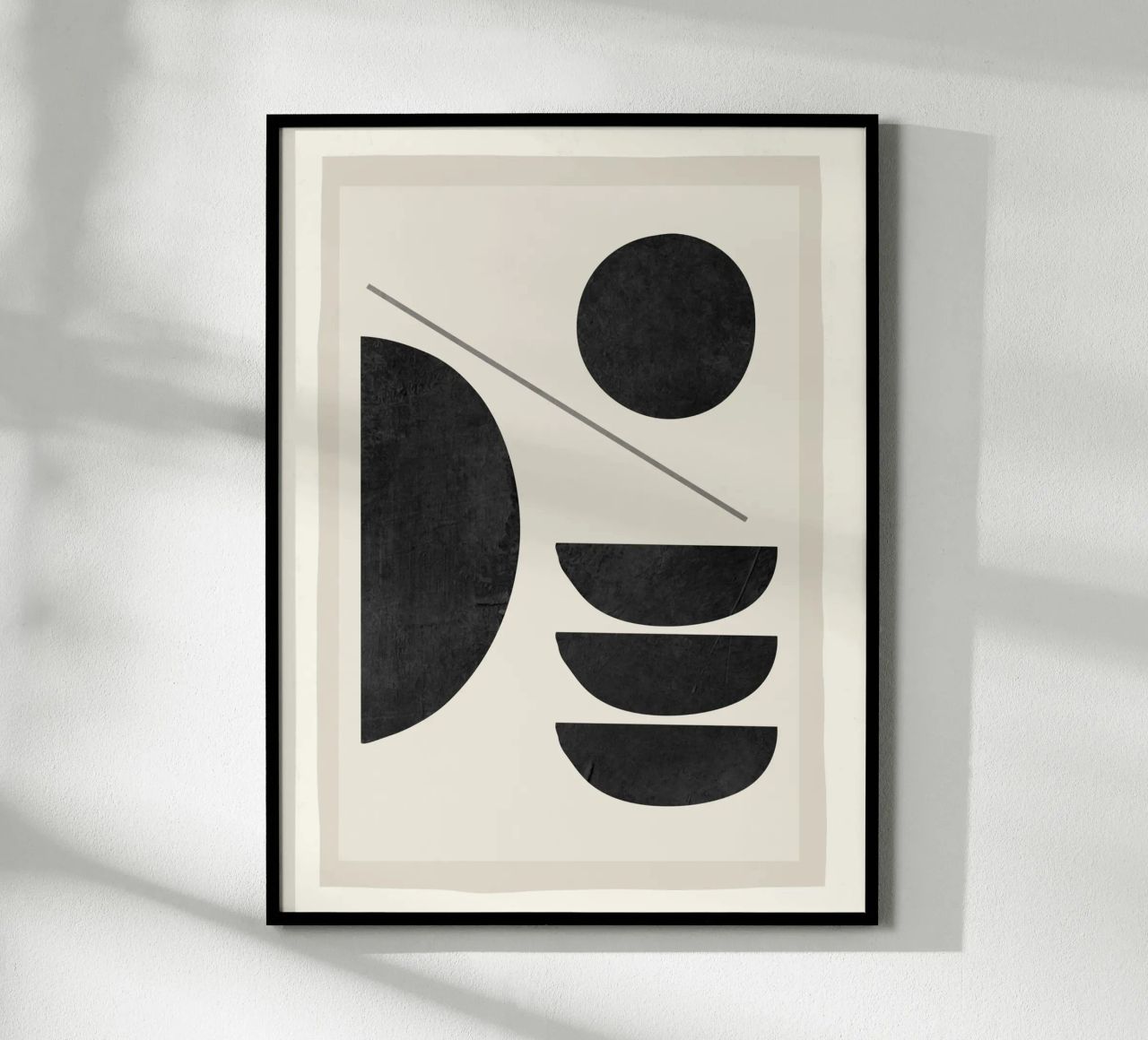 Forme astratte moderne e minimali 187 poster da ThingDesign