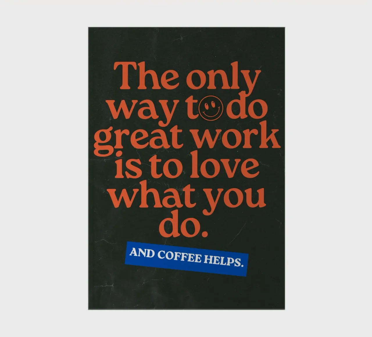 coffee helps, always notebook by Ambition Wall