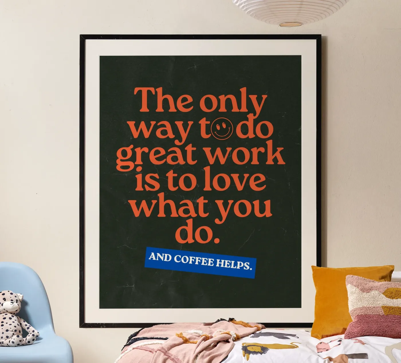 coffee helps, always poster da pixelflow