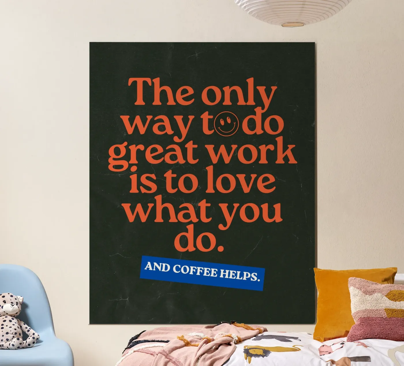 coffee helps, always poster da pixelflow