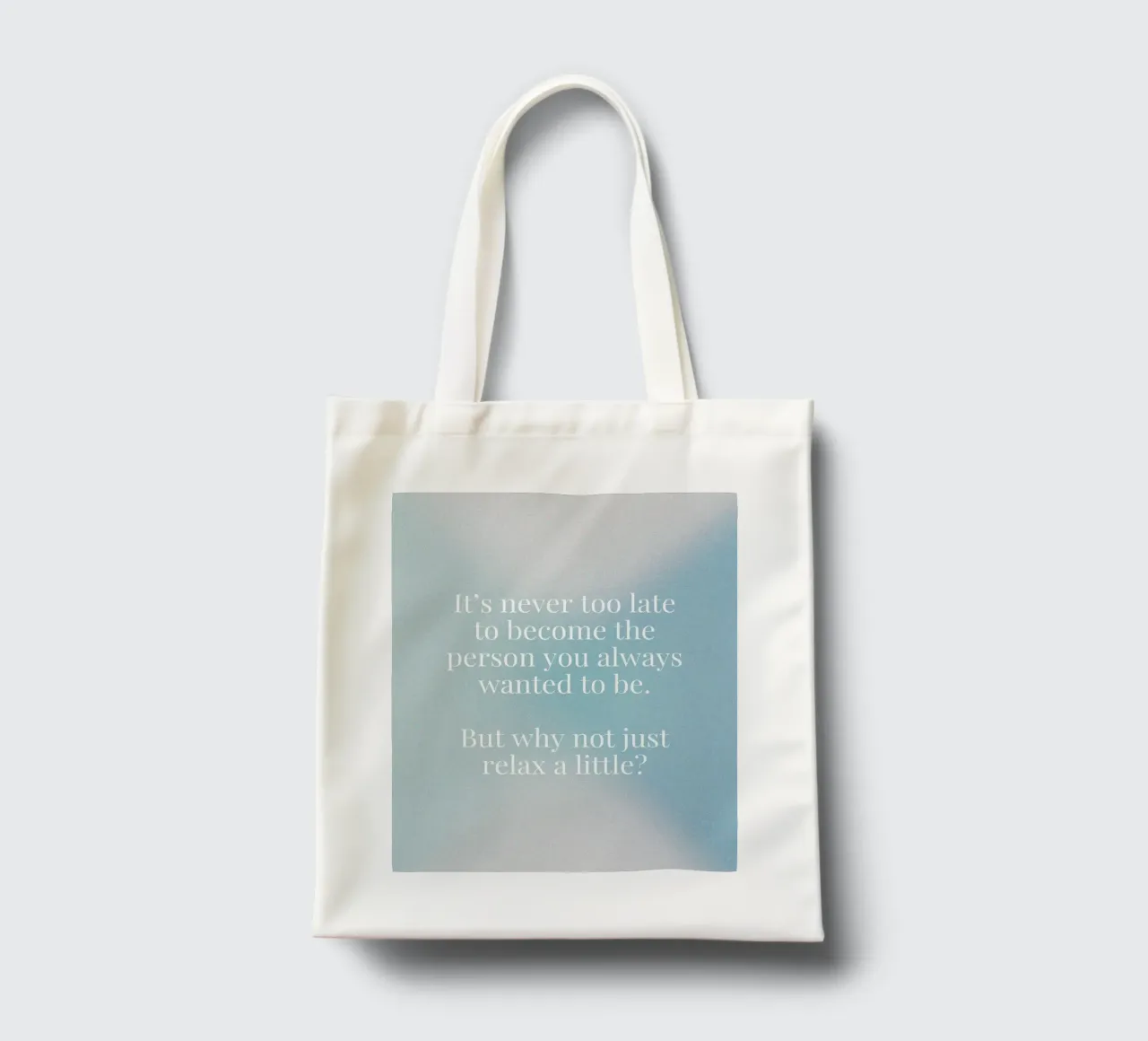 procrastination borsa in juta da Ambition Wall