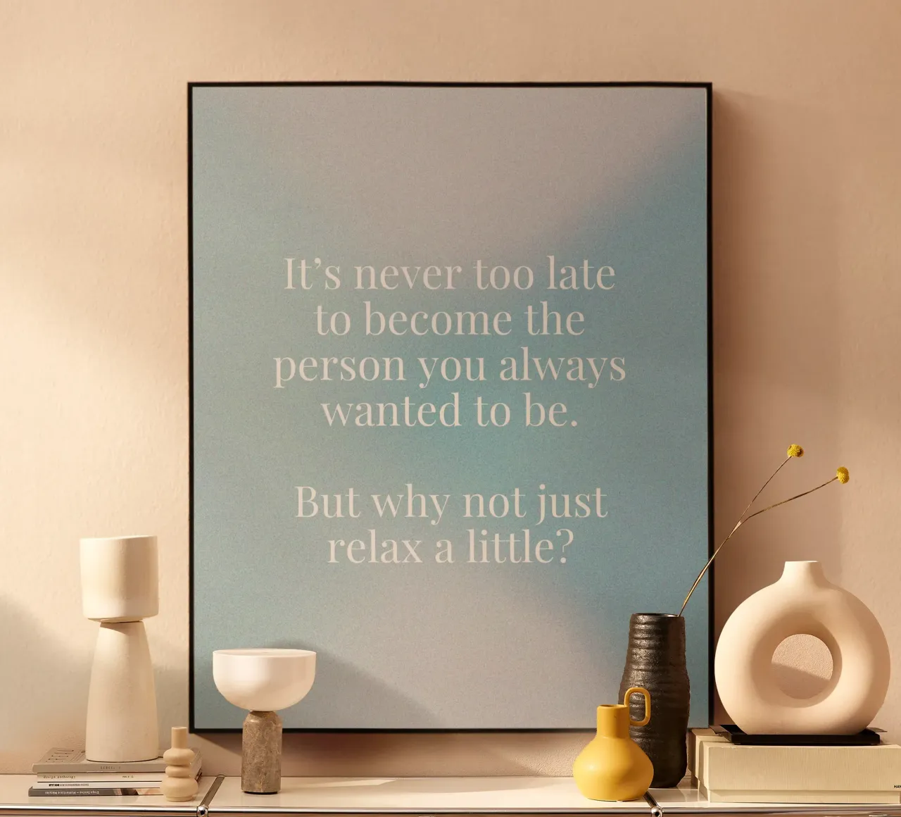 procrastination plexiglass da Ambition Wall