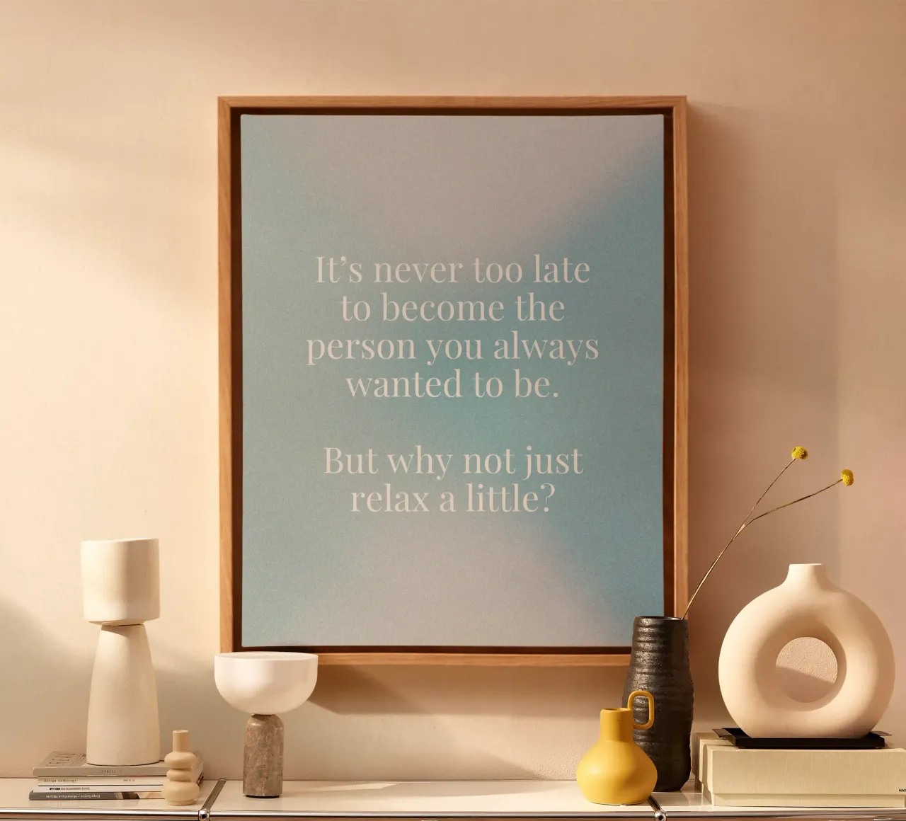 procrastination tela da Ambition Wall