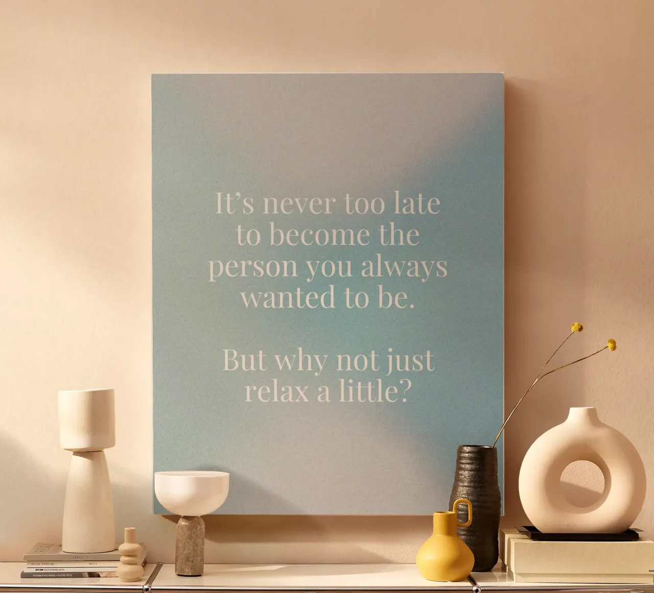 procrastination tela da Ambition Wall