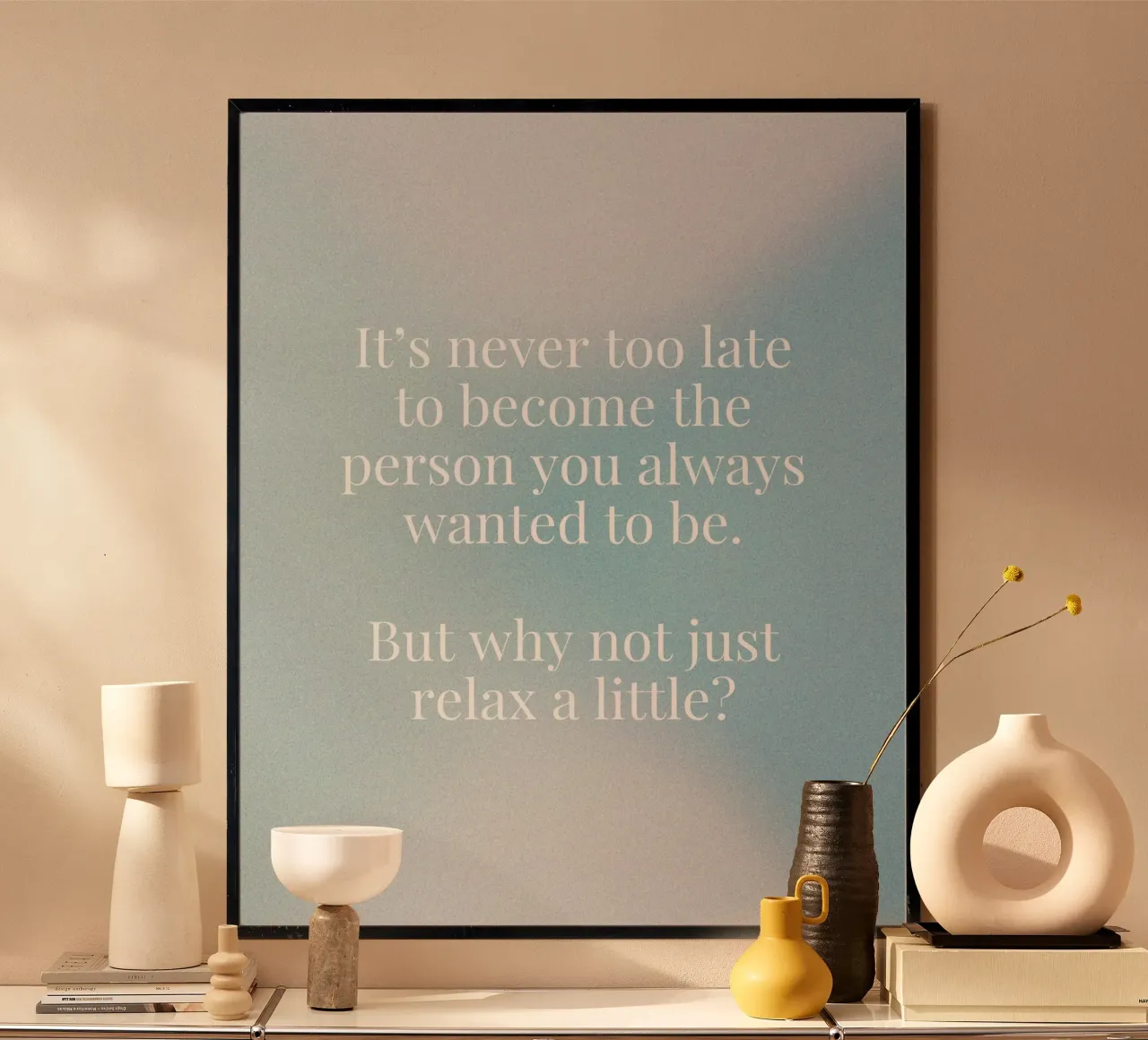 procrastination poster da Ambition Wall