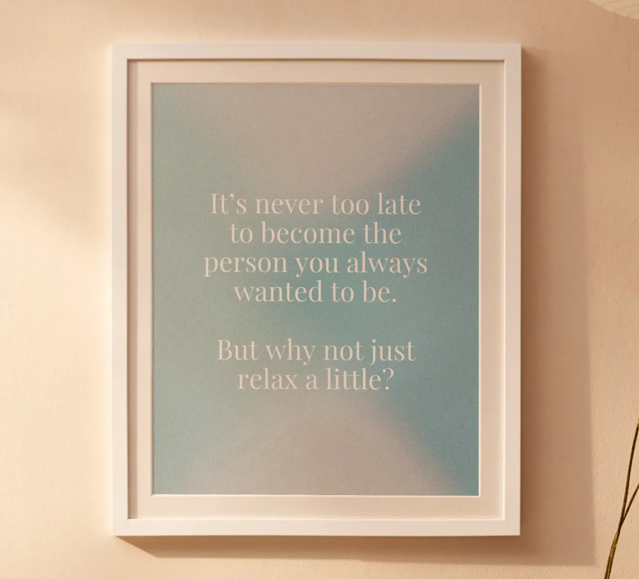 procrastination poster da Ambition Wall