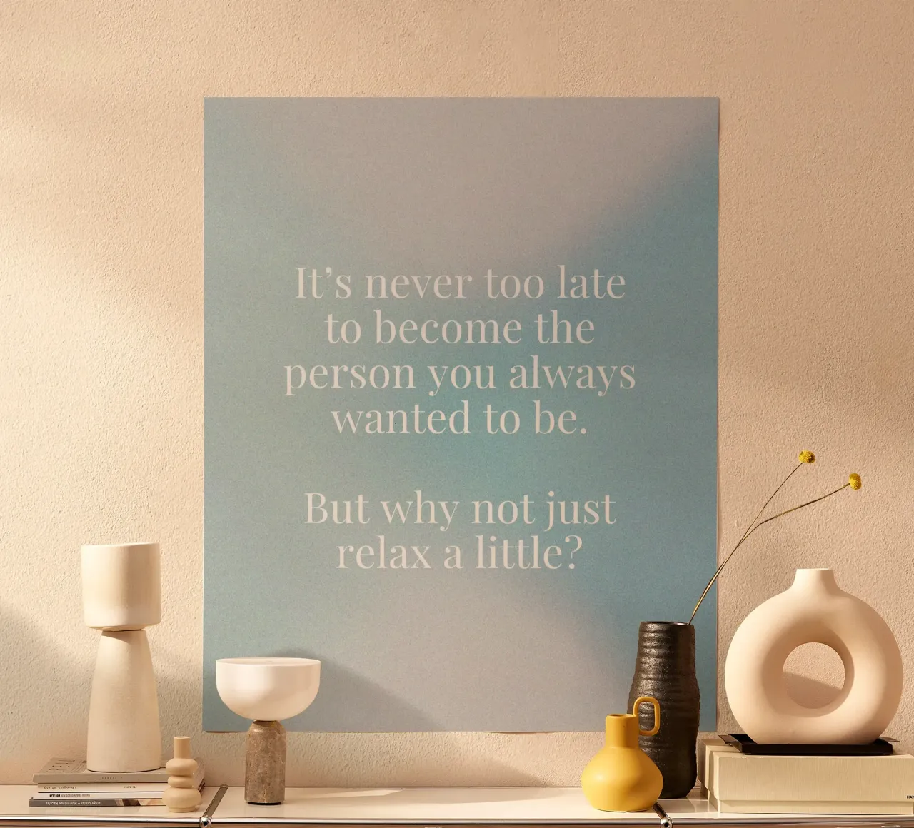 procrastination poster da Ambition Wall