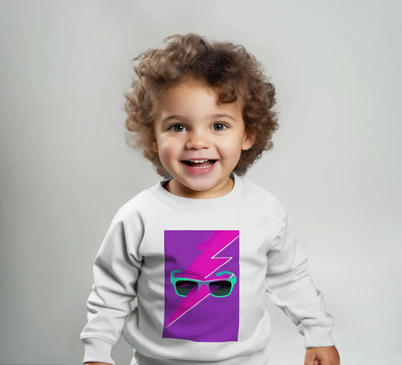 Great Eighties II Baby Sweatshirt von Róbert Farkas