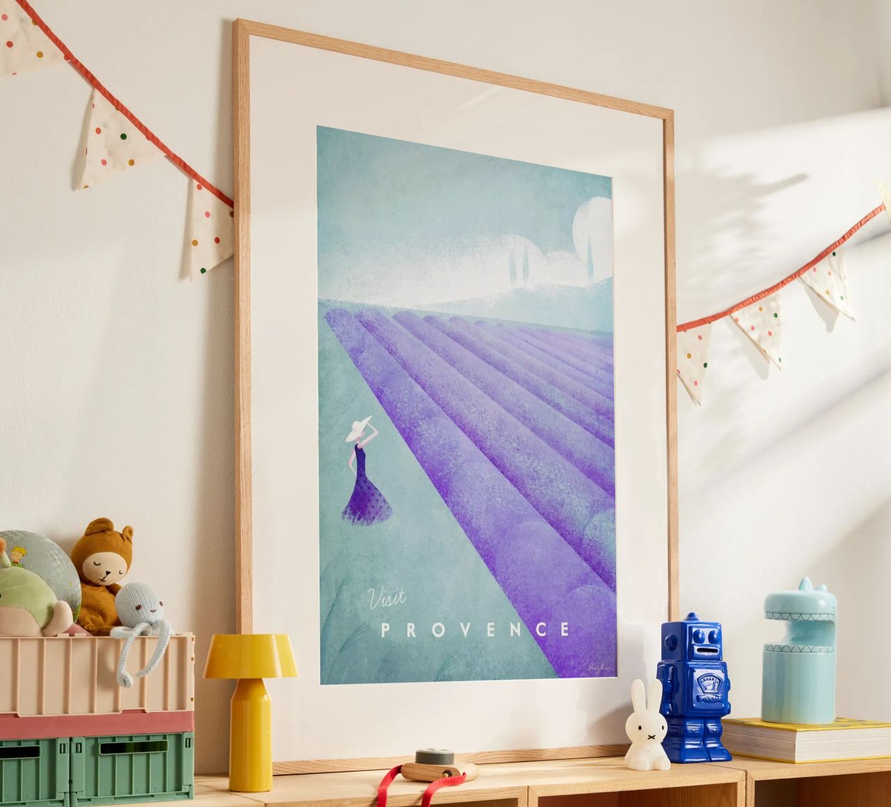 Provence poster van Henry Rivers