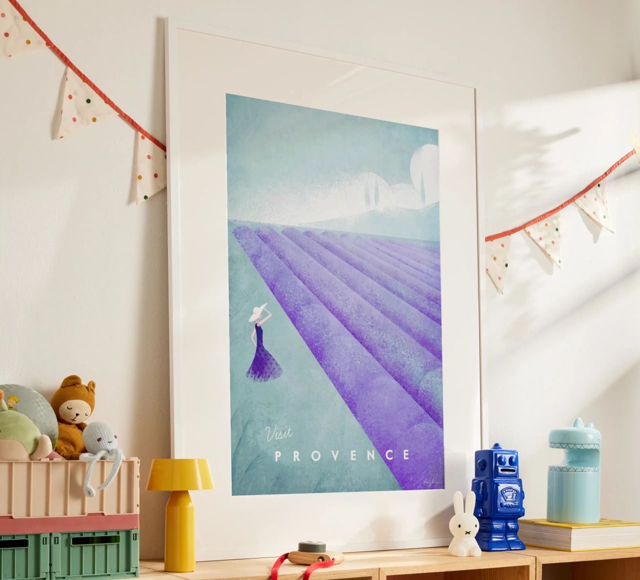 Provence poster van Henry Rivers