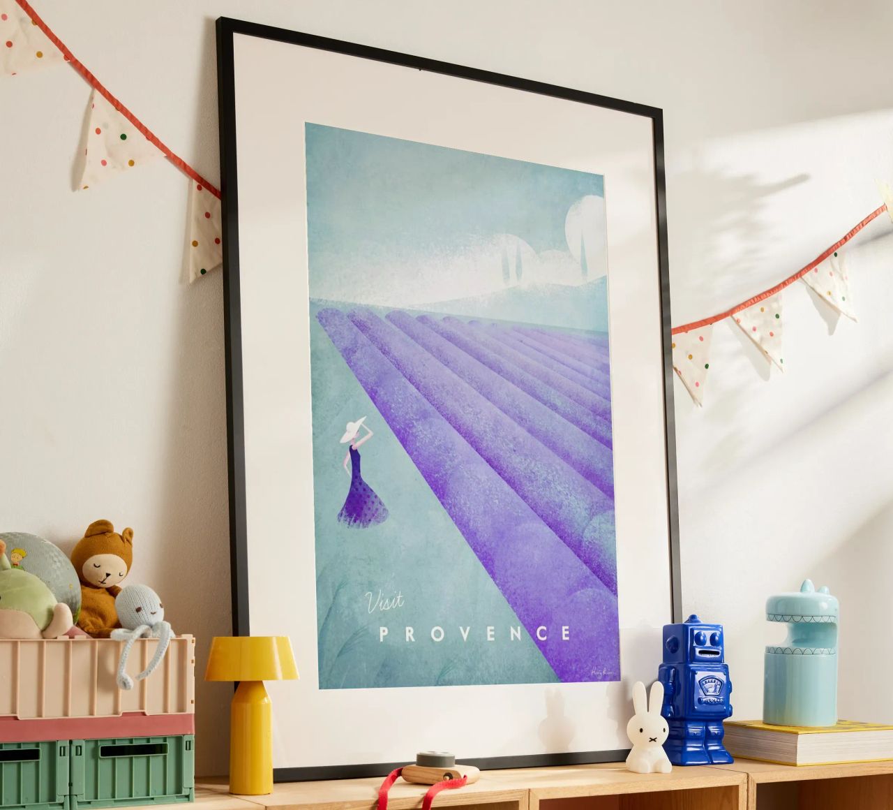Provence poster van Henry Rivers