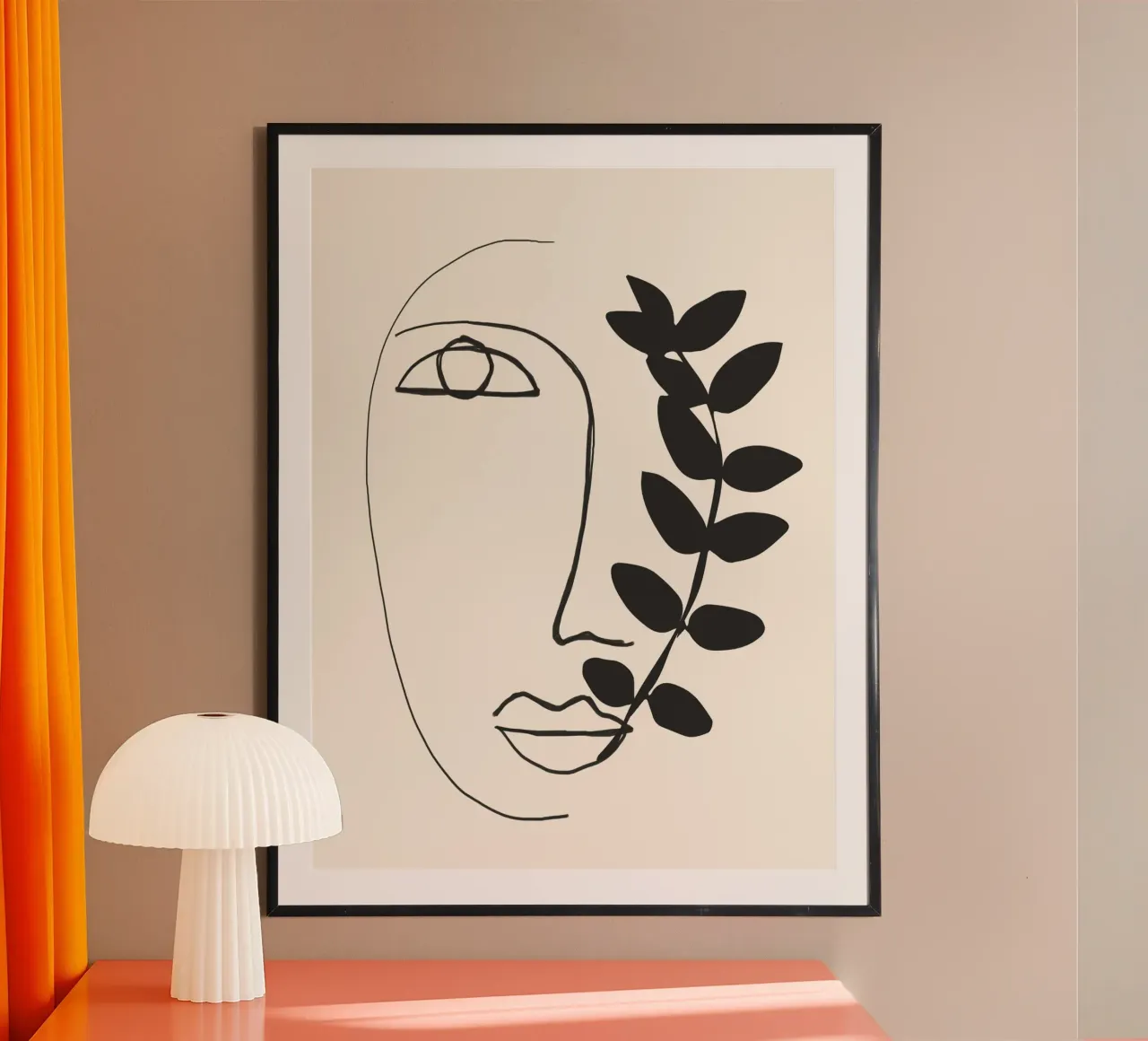 Volto astratto 3 poster da ThingDesign