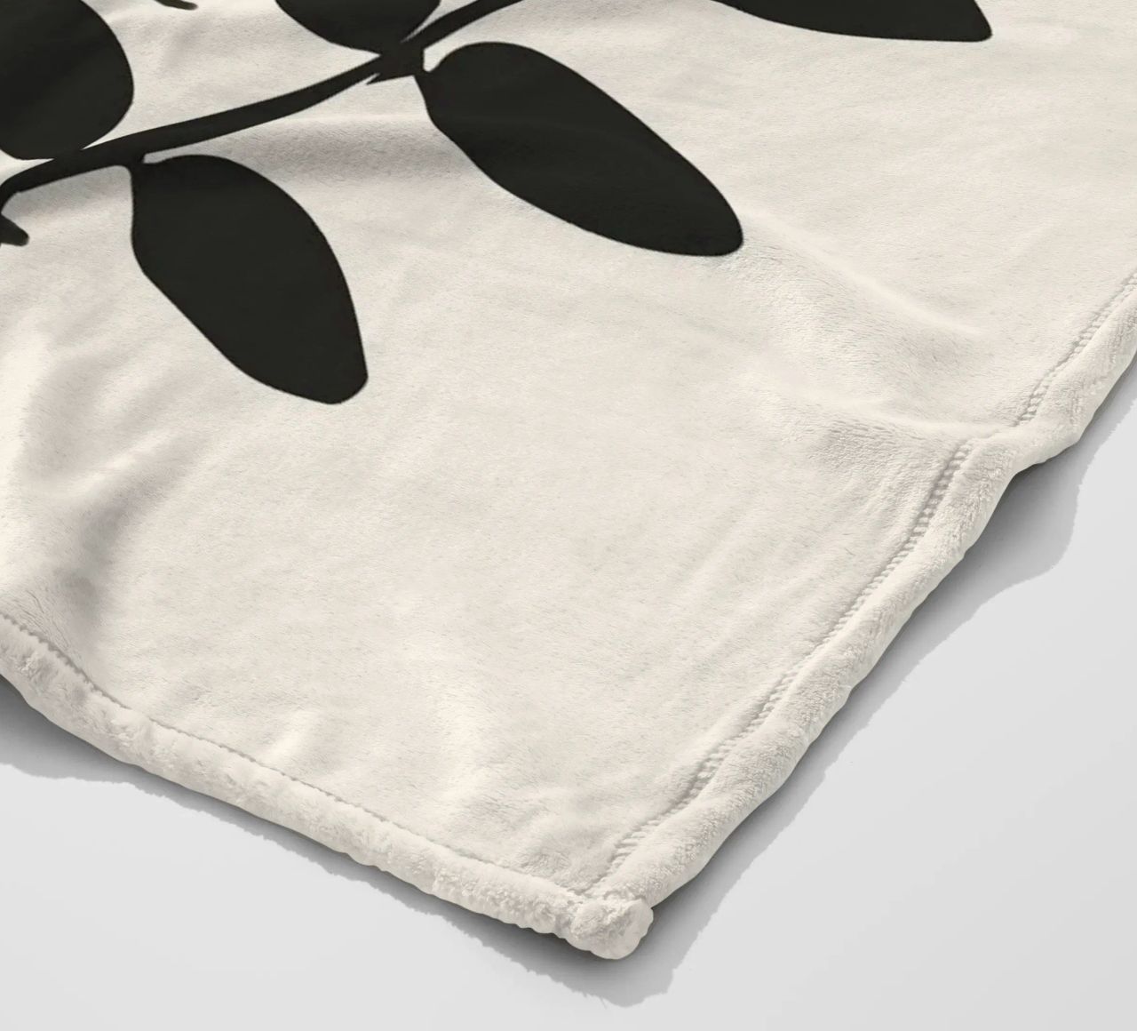 Volto astratto 3 coperta in pile da ThingDesign
