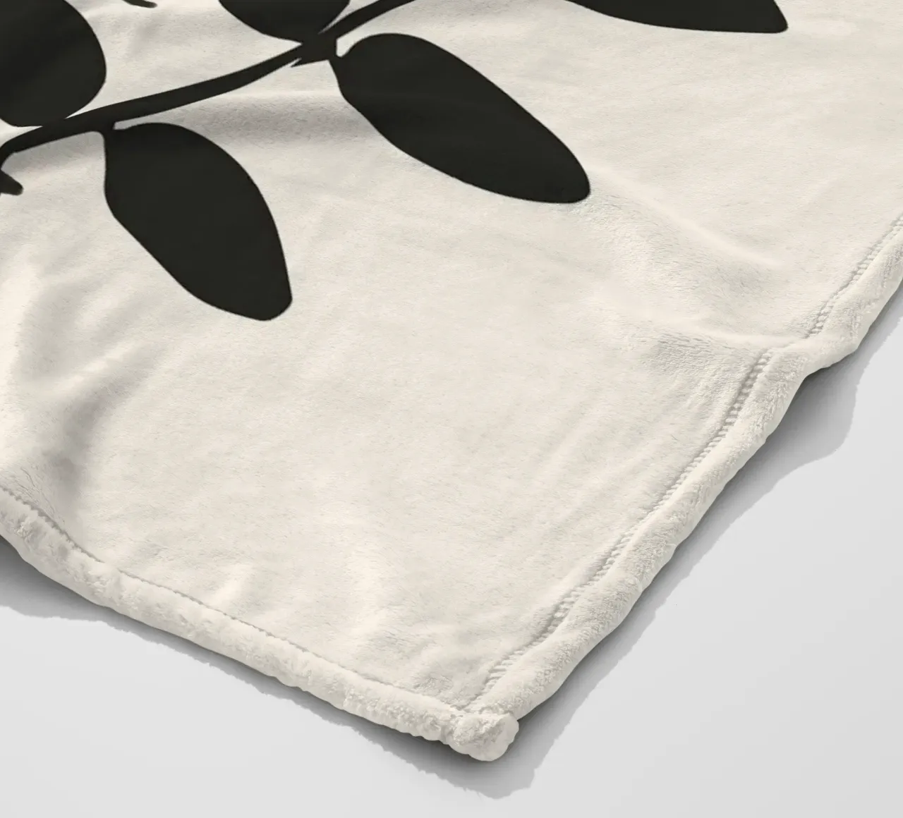 Volto astratto 3 coperta in pile da ThingDesign