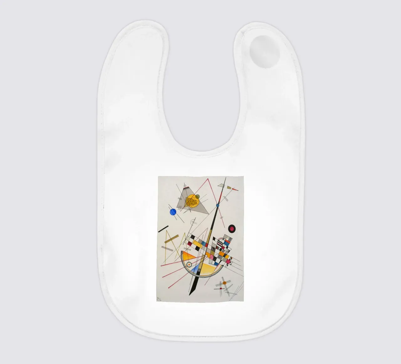 Wassily Kandinsky - Tensione delicata bavaglino da William Store