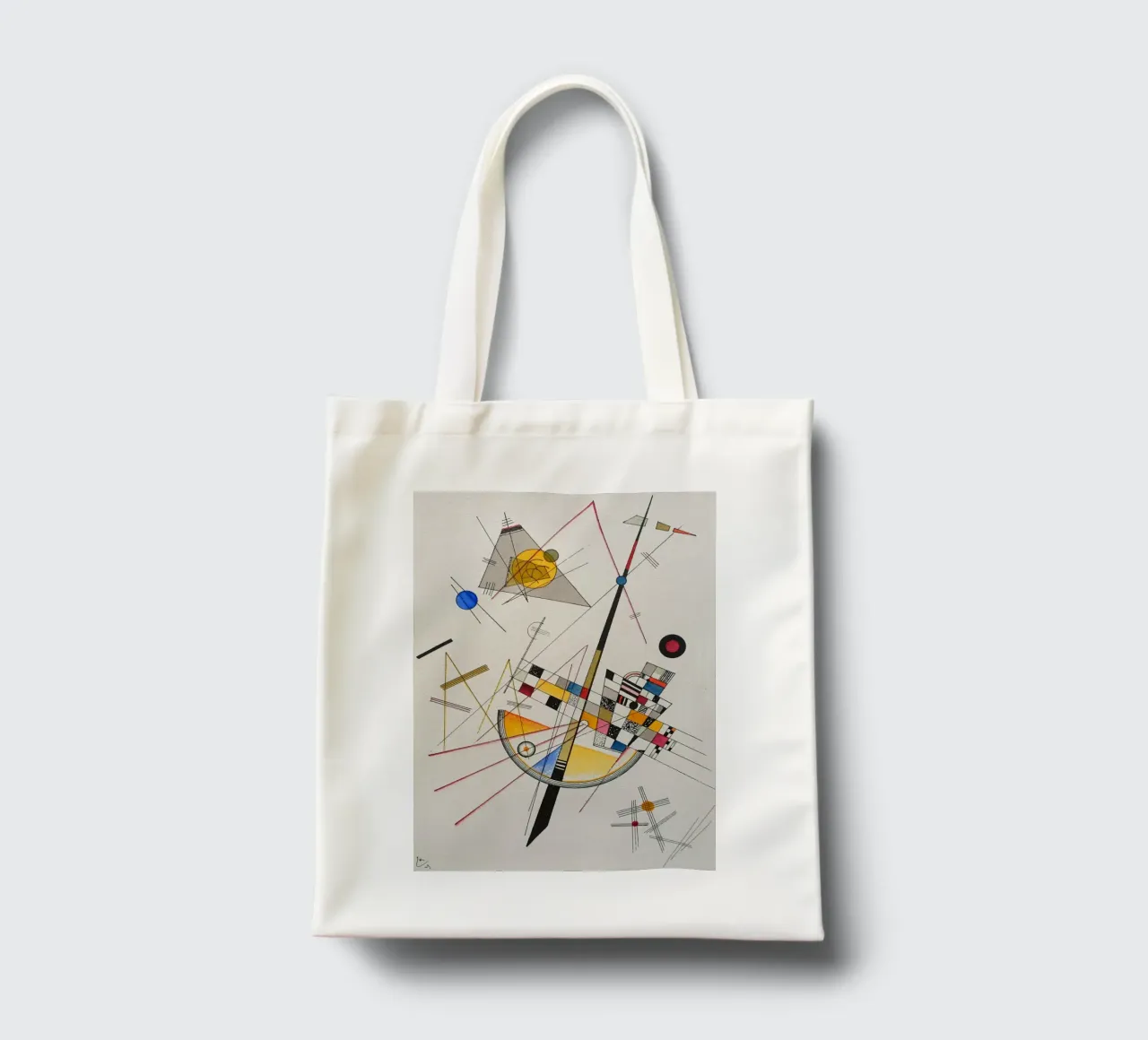 Wassily Kandinsky - Delicate Tension tote bag by William Store