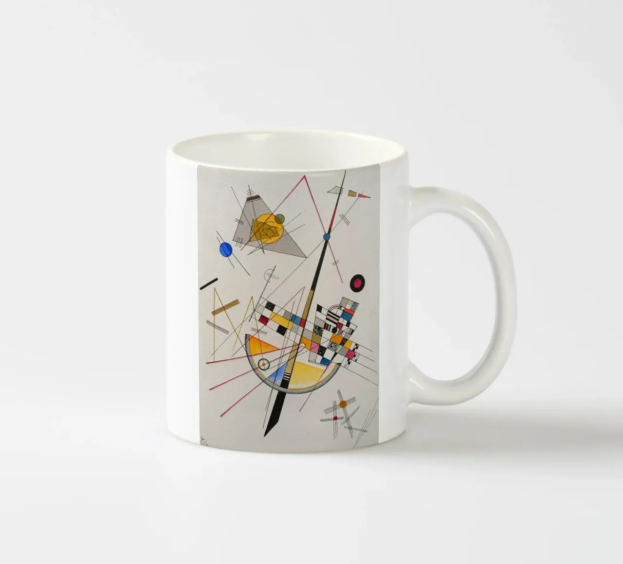 Wassily Kandinsky - Tensione delicata tazza in ceramica da William Store
