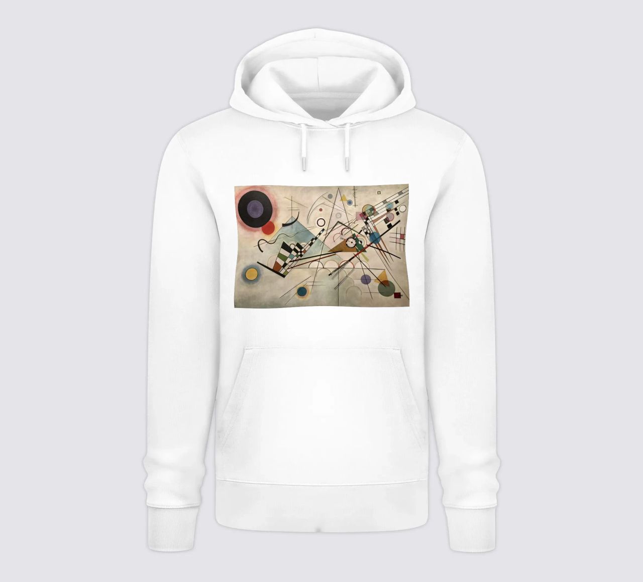Wassily Kandinsky - Composizione 8 felpa con cappuccio da William Store