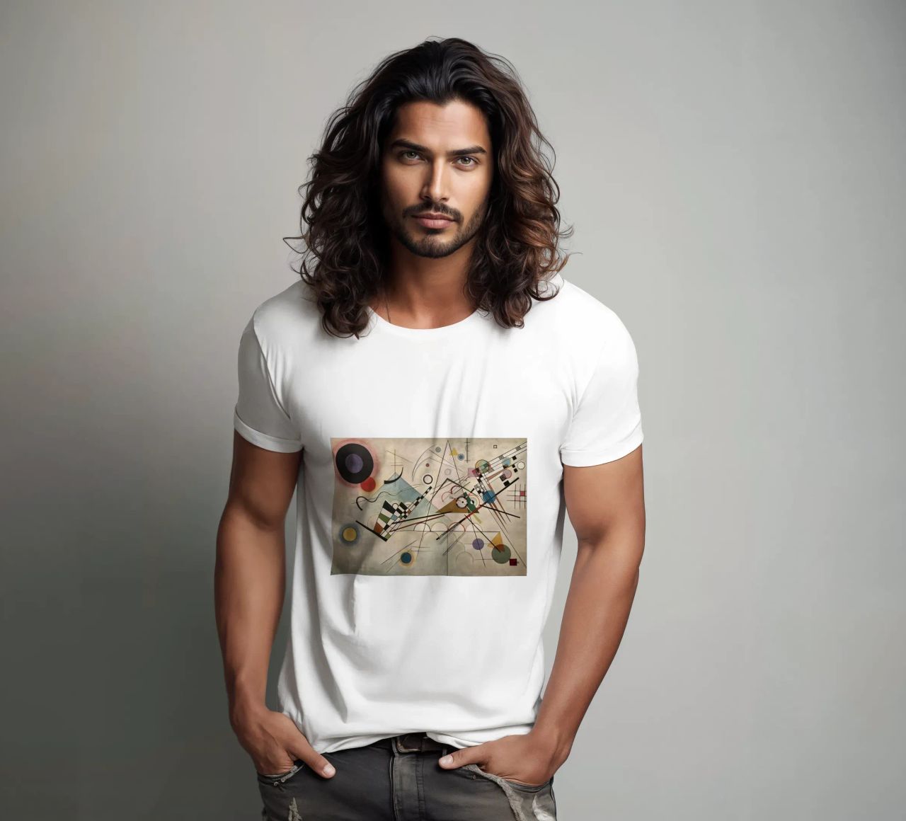 Wassily Kandinsky - Compositie 8 t-shirt van William Store