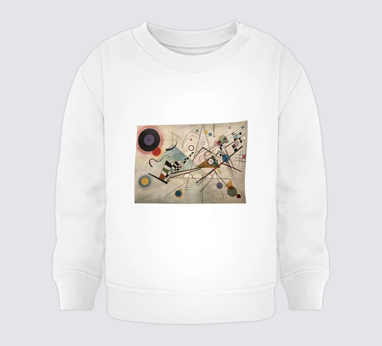 Wassily Kandinsky - Composizione 8 felpa neonato da William Store