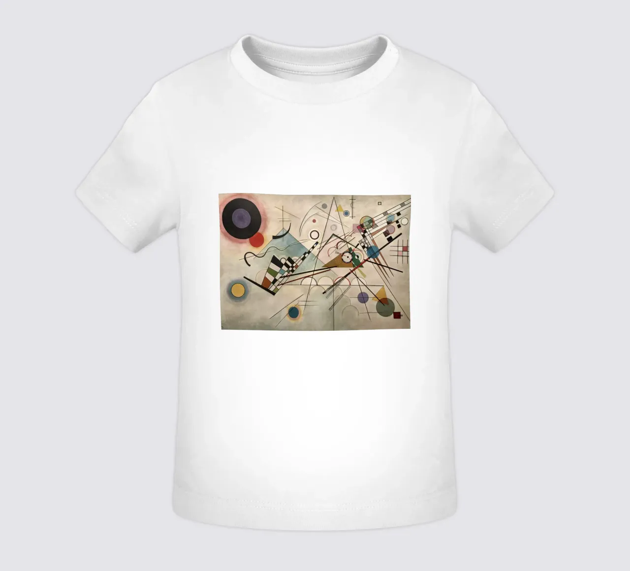 Wassily Kandinsky - Composizione 8 maglietta neonato da William Store