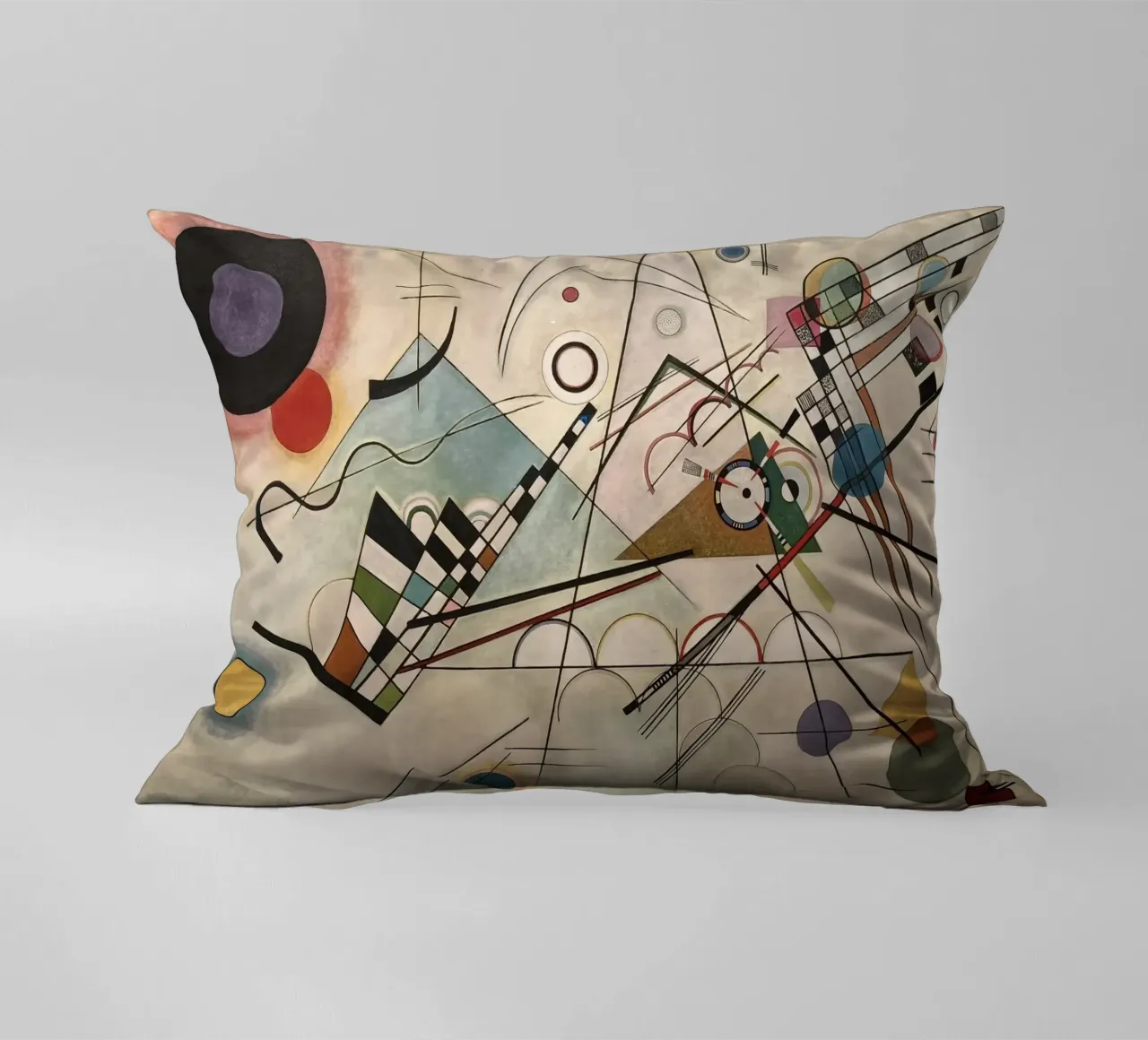 Wassily Kandinsky - Composizione 8 cuscino da William Store