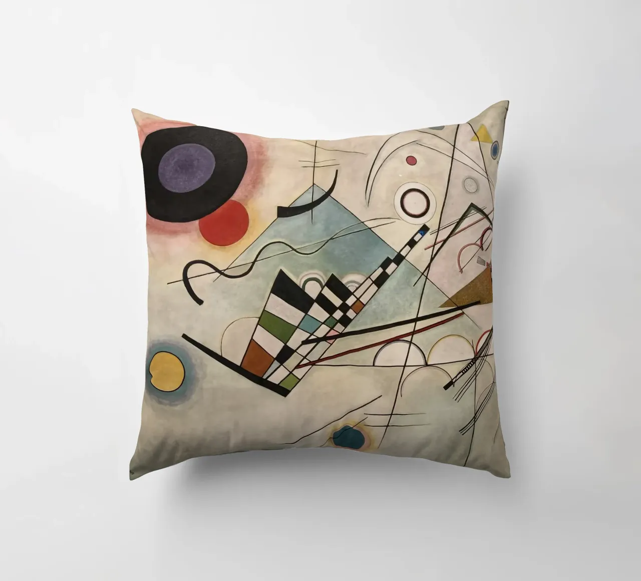 Wassily Kandinsky - Composizione 8 cuscino da William Store