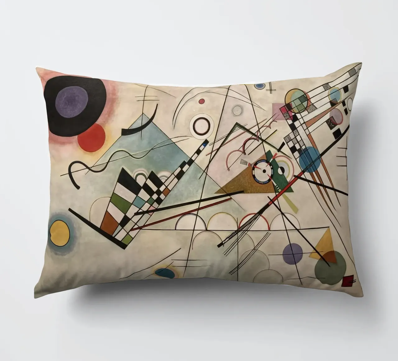 Wassily Kandinsky - Composizione 8 cuscino da William Store