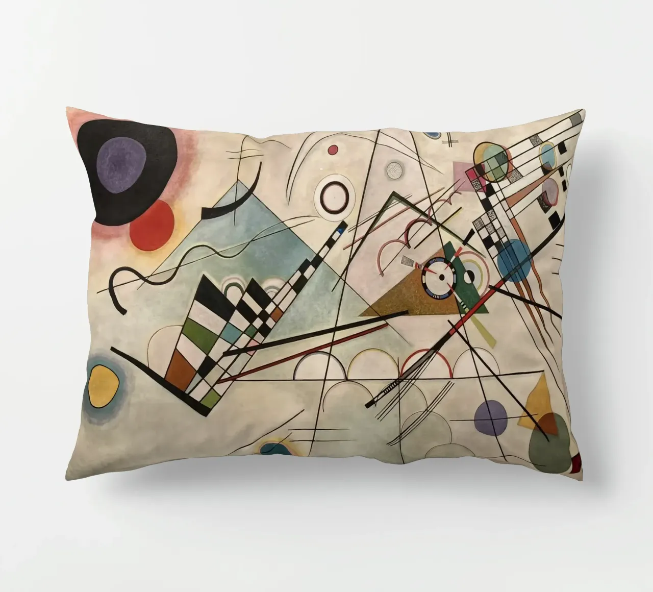 Wassily Kandinsky - Composizione 8 cuscino da William Store