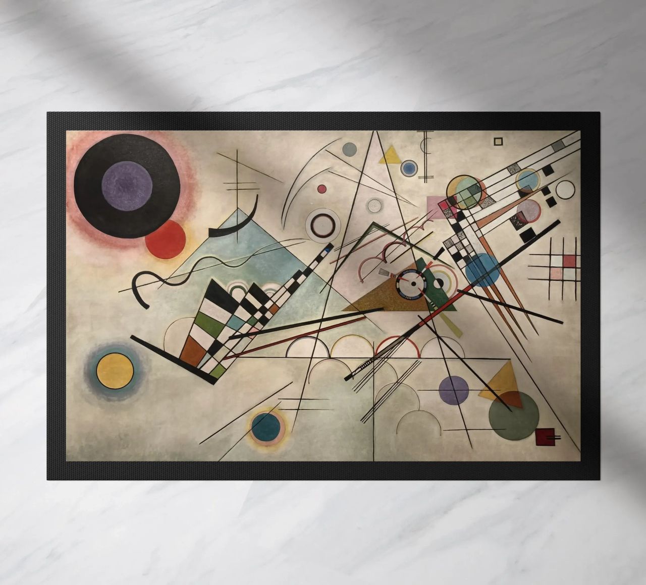 Wassily Kandinsky - Composizione 8 zerbino da William Store