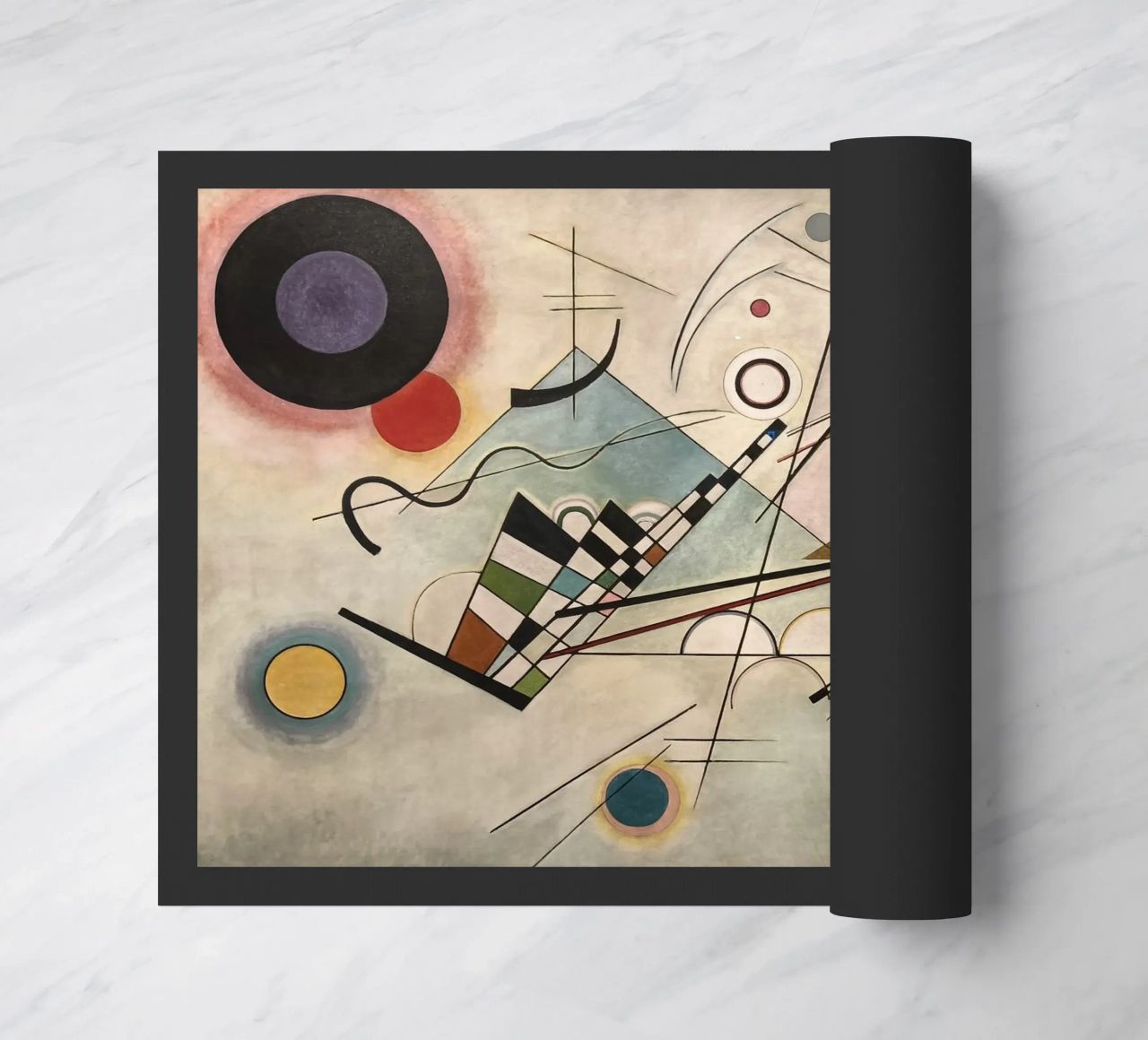Wassily Kandinsky - Composizione 8 zerbino da William Store