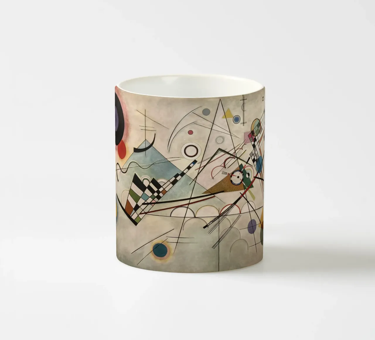 Wassily Kandinsky - Composition 8 mug en céramique de William Store