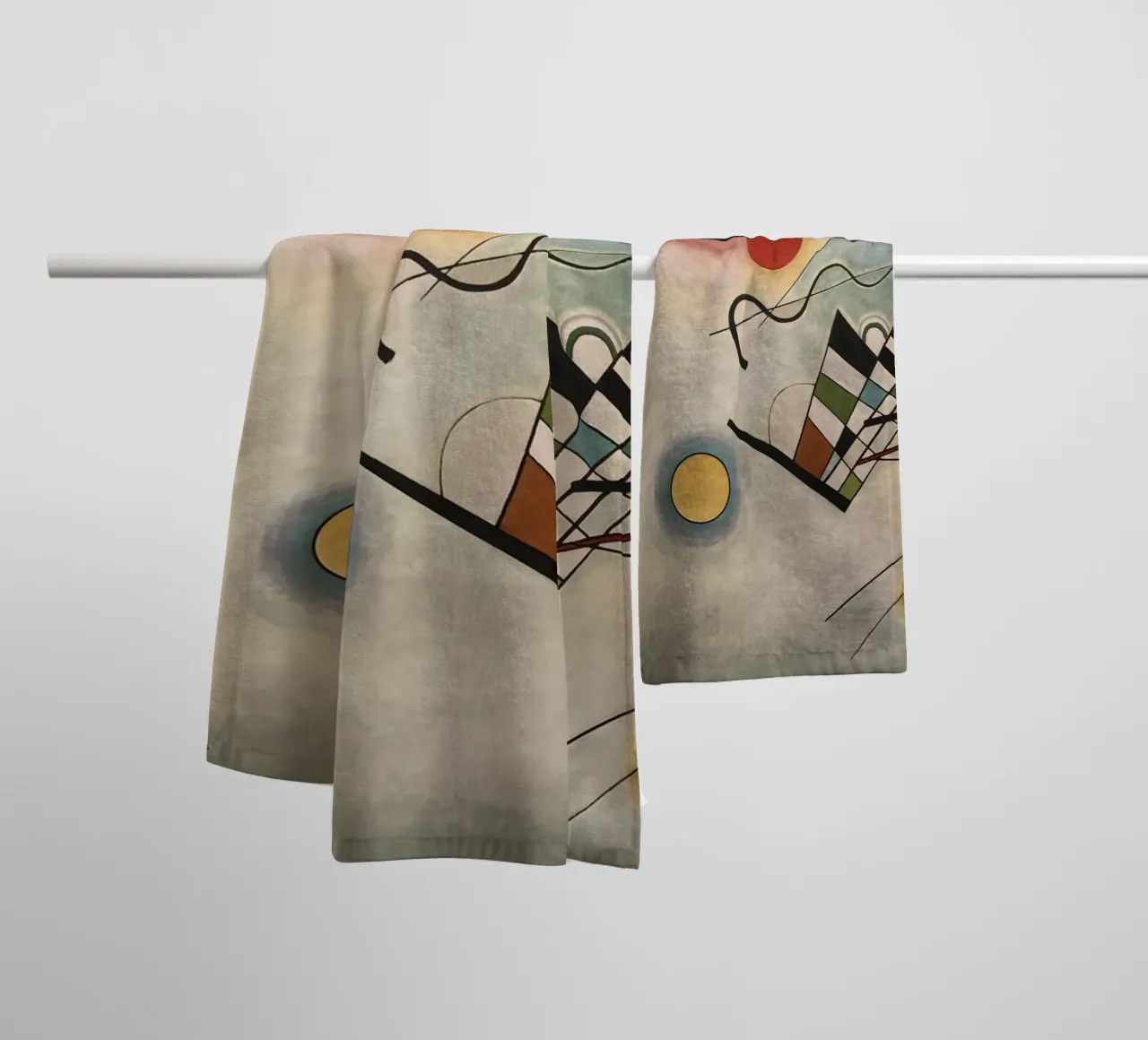 Wassily Kandinsky - Komposition 8 Handtuch von William Store